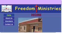 Desktop Screenshot of freedomministriesinc.com